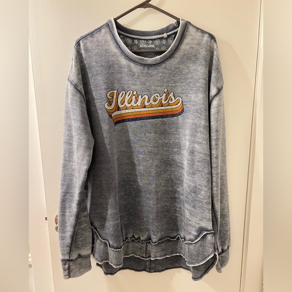Oversized Illinois Sweatshirt